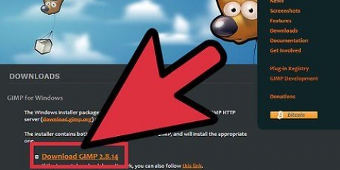 Installeer gimp