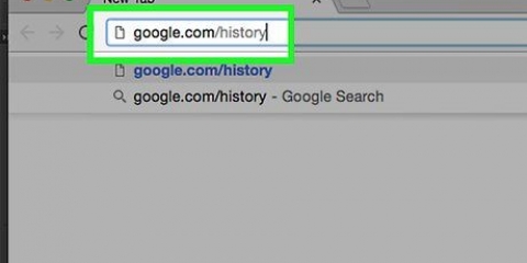 Kontroleer google geskiedenis