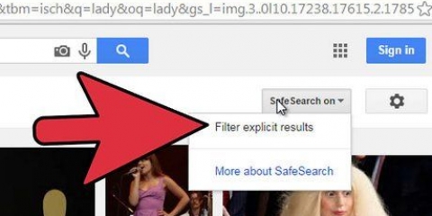 Deaktiveer google safesearch
