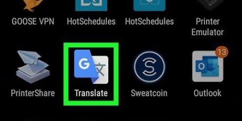 Hoe om google translate-uitsprake op 'n android op te neem