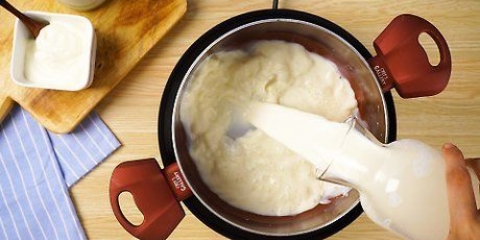Griekse yoghurt maak