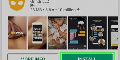 Gebruik grindr