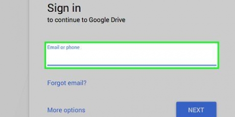 Deel groot lêers op google drive