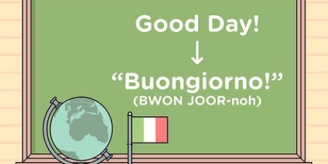 Sê hallo in italiaans
