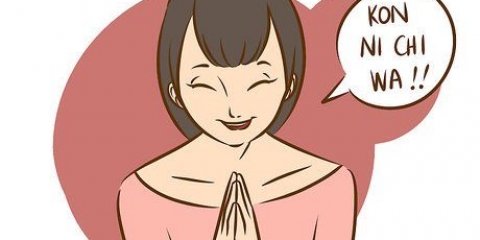 Sê hallo in japannees