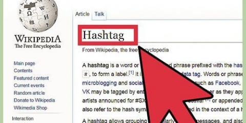 Gebruik hutsmerke op twitter