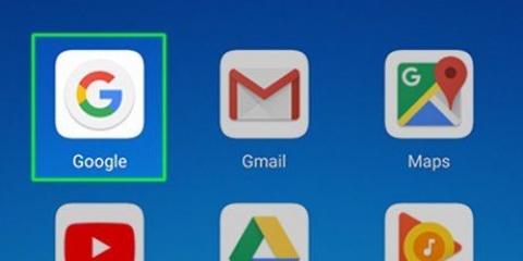 Skep aanmanings op 'n android