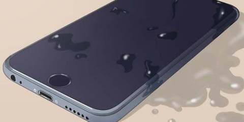 Droog 'n iphone met waterskade
