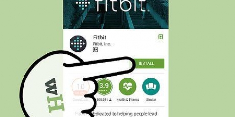 Gebruik die fitbit-dashboard