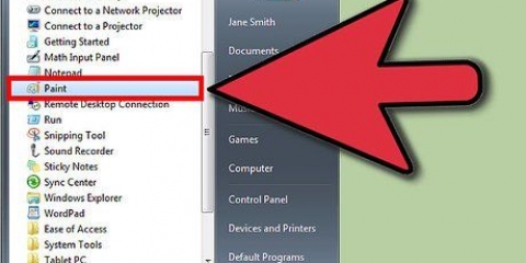 Verander die grootte van prente met microsoft paint