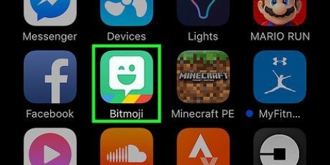 Verander die geslag van jou bitmoji