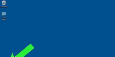 Maak die opstartmenu in windows oop