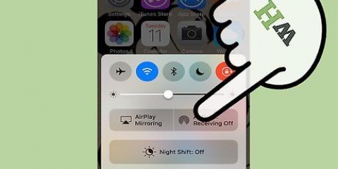 Pas die volume op ios 10 aan