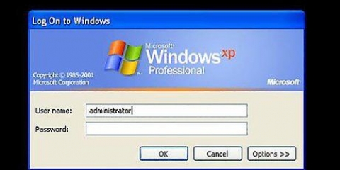 Stel die windows xp- of vista-wagwoord terug