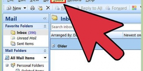 Verander die wagwoord van microsoft outlook