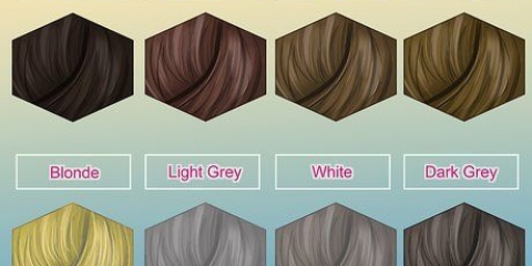 Wend highlights en lowlights aan die hare met foelie