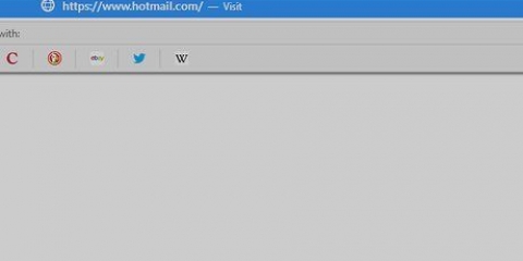 Maak hotmail oop