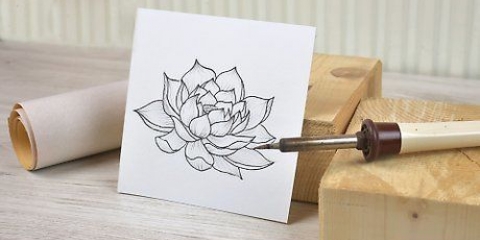 Hout brand