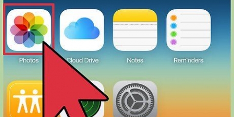 Toegang tot icloud-foto's vanaf jou rekenaar