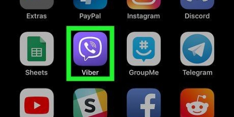 Blokkeer iemand in viber op 'n iphone of ipad