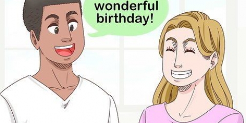 Iemand feliciteren met zijn of haar verjaardag