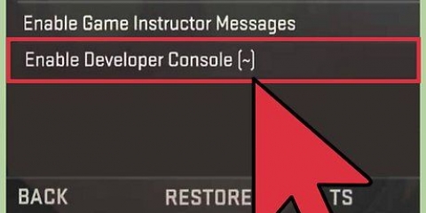 Aktiveer vinnige wapenwisseling in counter strike