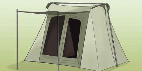 Woon in 'n tent