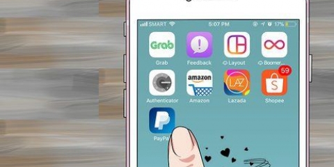 Betaal in die winkel met paypal op iphone of ipad