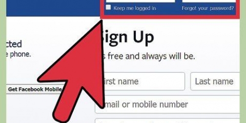 Meld aan by facebook