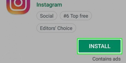 Met behulp van instagram
