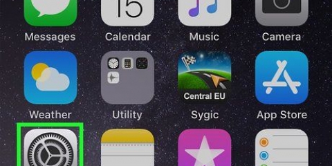 Stel hoe jou iphone- of ipad-skerm op aanraking reageer