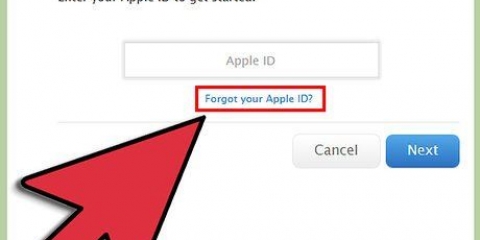 Stel jou apple id terug