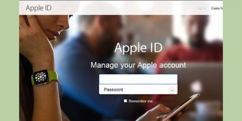 Verwyder jou apple id
