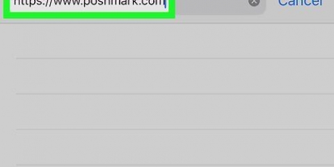 Verander jou gebruikersnaam op poshmark op 'n iphone of ipad