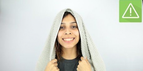 Draai jou hare in 'n handdoek toe