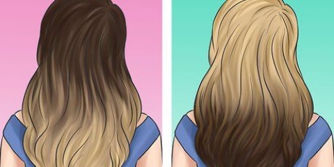 Kleur jou hare om ’n ombré-effek te kry