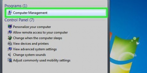 Partisioneer jou hardeskyf in windows 7