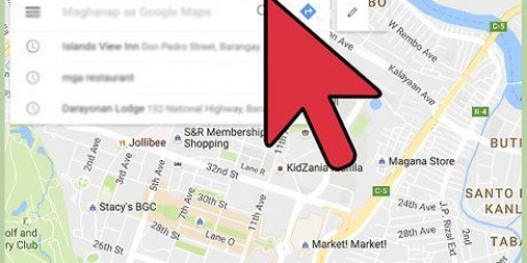 Kry jou huidige ligging in google maps