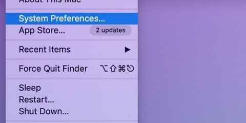 Vind jou ip-adres op 'n mac
