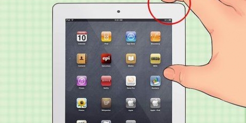 Skakel jou ipad heeltemal af