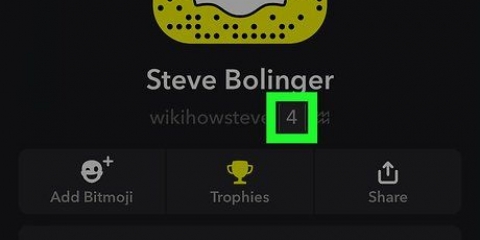 Verhoog jou snapchat-telling vinnig