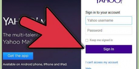Verander jou wagwoord in yahoo