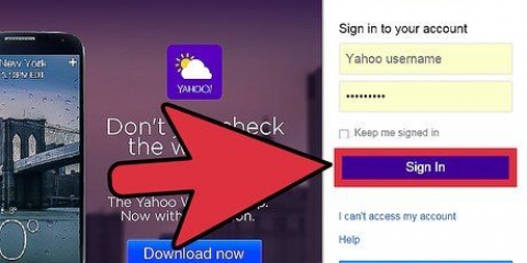 Verander jou yahoo mail-wagwoord
