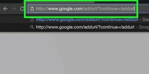 Voeg jou webwerf by google