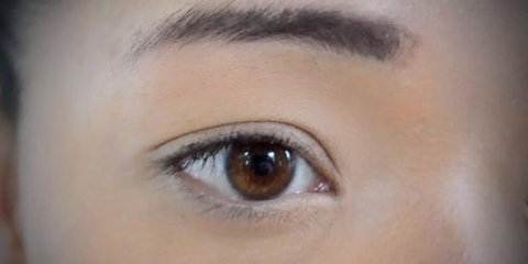 Krul jou wimpers sonder 'n wimperkruler