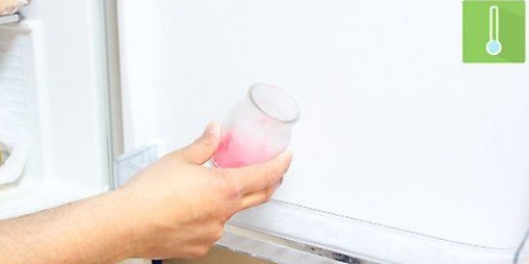 Verwyder kerswas uit glas