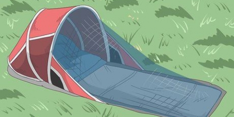 Kamp sonder 'n tent