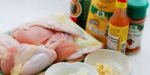 Kippenvleugels grillen