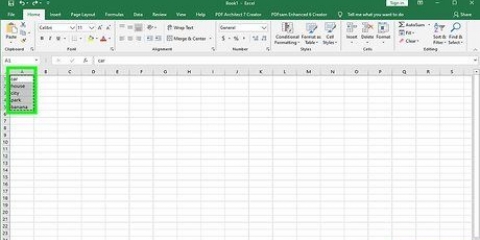 Skakel kleinletters om na hoofletters in excel
