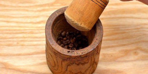 Koffiebonen malen zonder molen